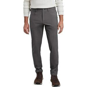 NWOT Kirkland Signature Cargo Tech pants Men's 40x32 Gray Elastic Waist